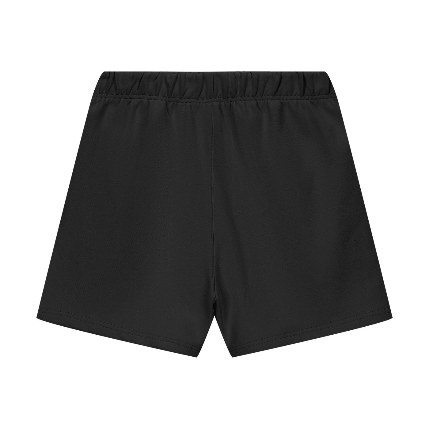 CR3MO Badge Sweat Shorts: Black Beauty