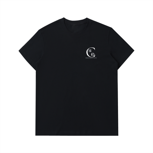 CR3MO Badge T-Shirt: Black